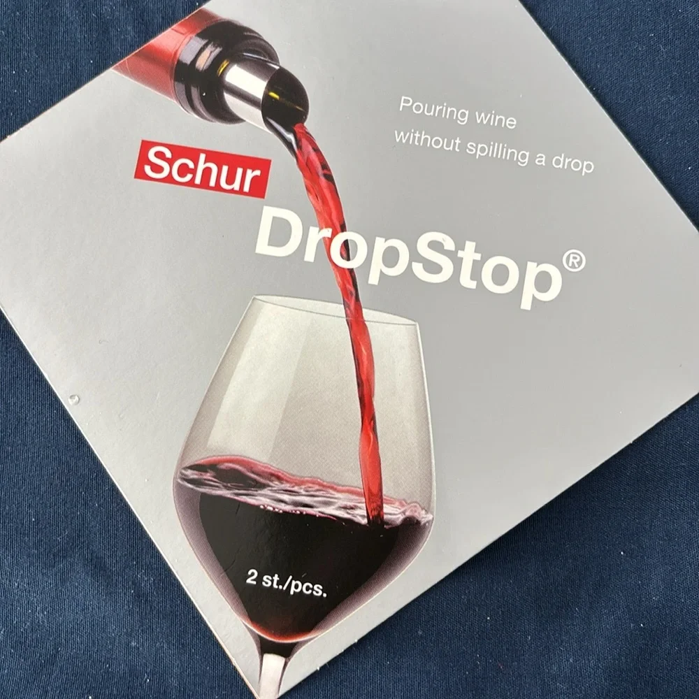 Wine stopper, wine glass markers and more
